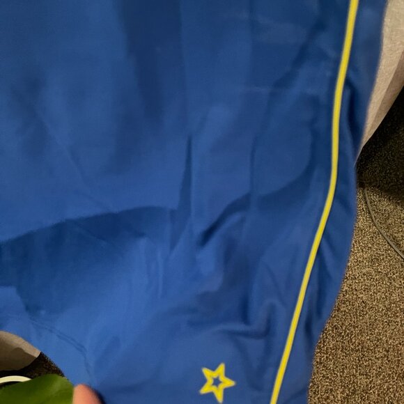 Lohla Sport Golf Womens Melissa Top M/L - Shortsleeve - Blue/Yellow - Picture 3 of 6